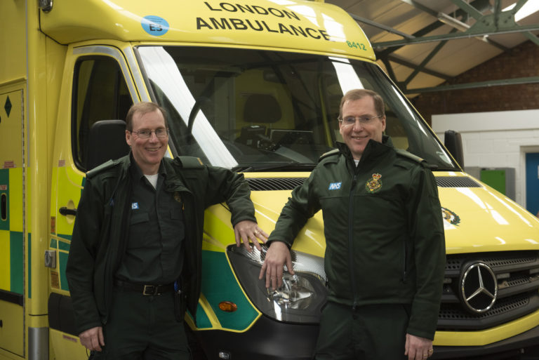 Featured image for Twin paramedics retire after almost three decades caring for Londoners