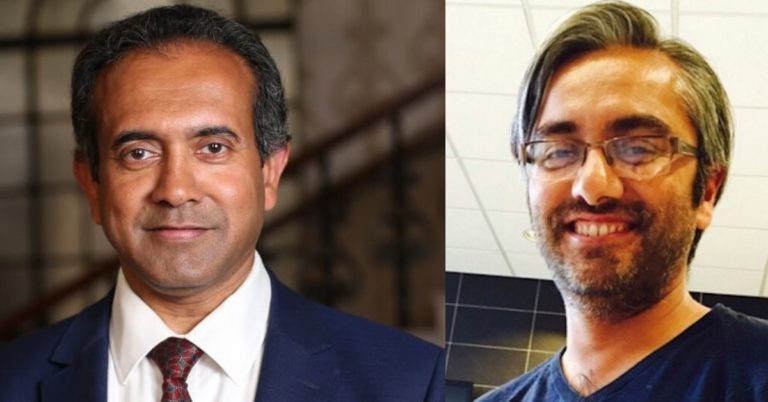 Collage image of Amit Khutti and Rommel Pereira