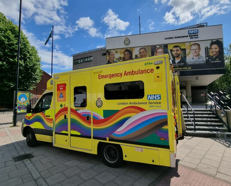 Featured image for London Ambulance Service celebrates Pride in London