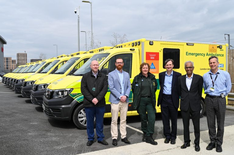 Featured image for State-of-the-art ambulances specially designed for the streets of London arrive in the capital