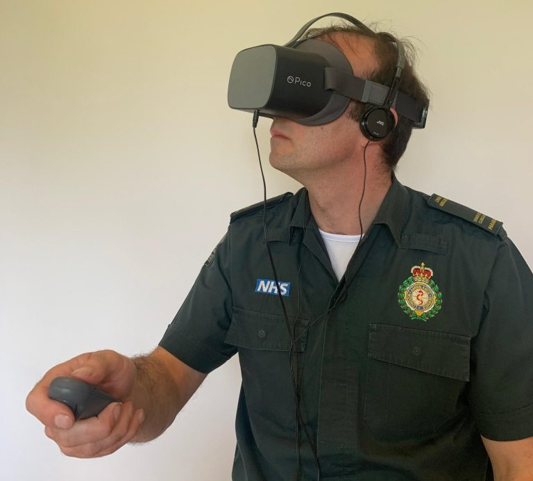 Featured image for Ambulance crews use hard-hitting virtual reality to better spot signs of sexual abuse and domestic violence