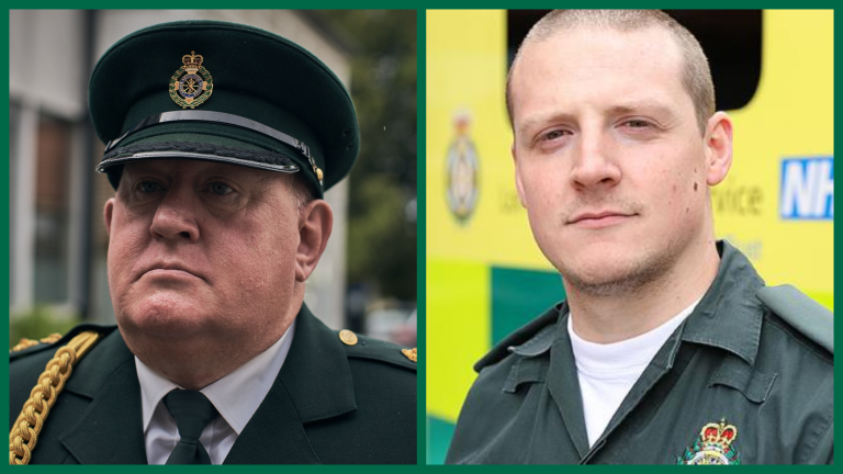 A split image - Andy Beasley pictured left and Gary Edwards pictured right