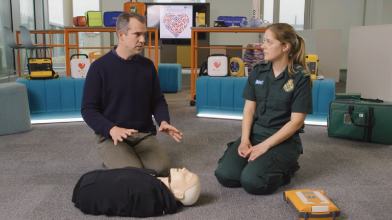 Featured image for Star of life-saving video urges Londoners to learn simple skills