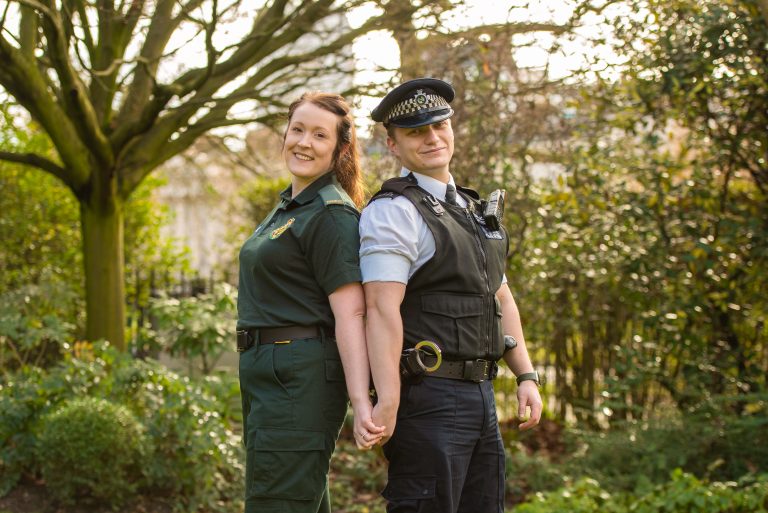Featured image for ‘You had me at 999’ – blue-light couple recalls emergency that lit up their romance