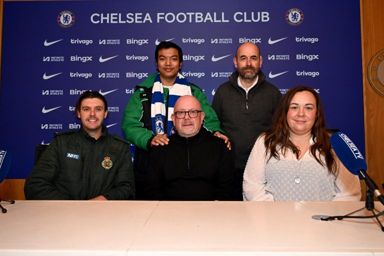 Featured image for Man reunites with life-saving team after going into cardiac arrest at football match