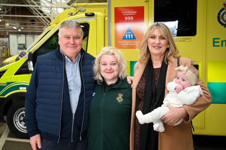 Featured image for Critically ill grandmother thanks medics for ‘gift of life’ and chance to meet her first granddaughter