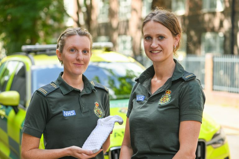 Featured image for Ambulance service introduces ‘cuddle pockets’ for grieving parents to take miscarried babies to hospital with dignity