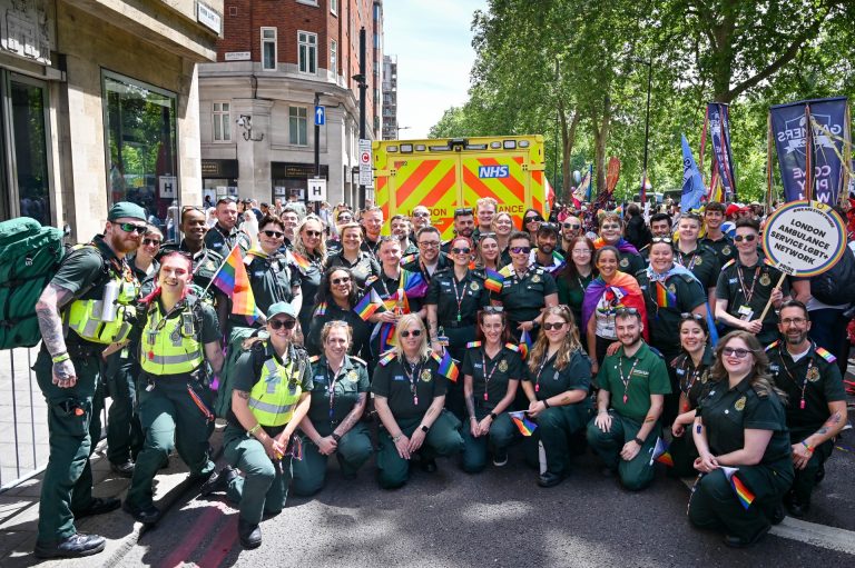 Featured image for London Ambulance Service celebrates Pride 2024