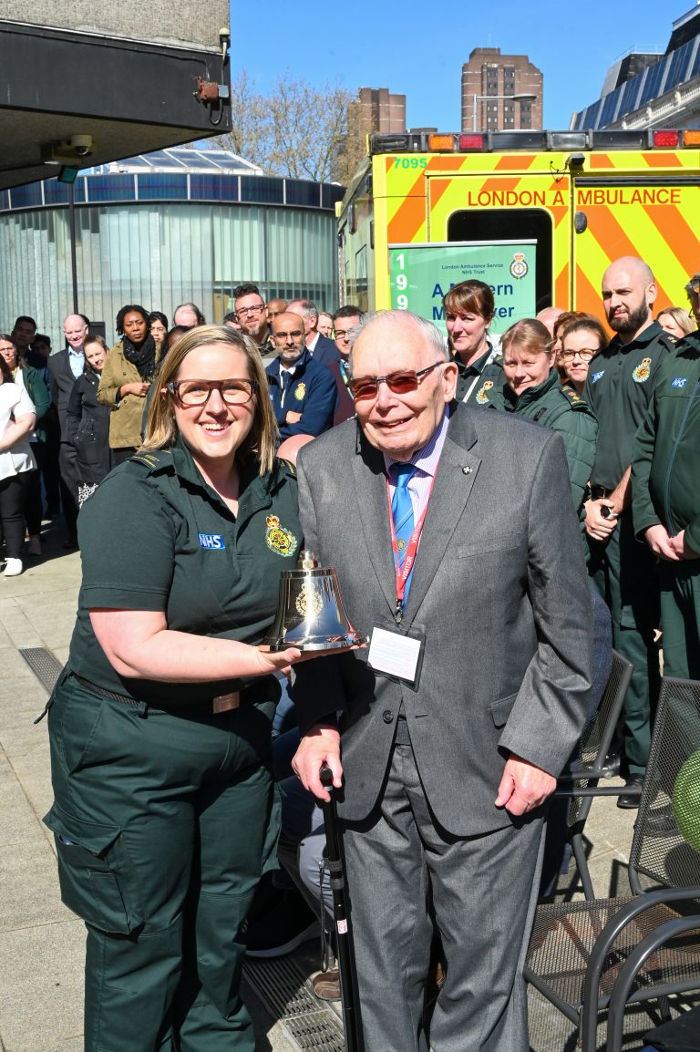 Featured image for Former ambulance man is guest of honour at 60th anniversary celebration