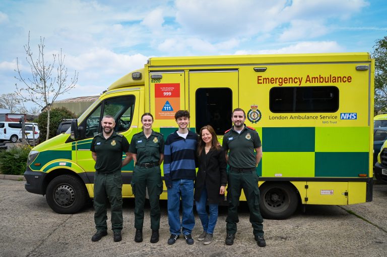Featured image for Teenage cardiac arrest survivor encourages Londoners to learn how to save a life