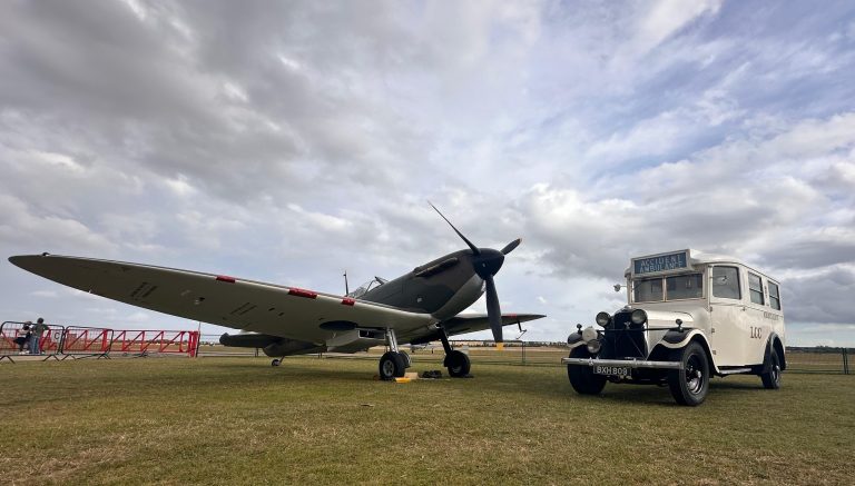 Featured image for London Ambulance Service’s WWII ambulance displayed alongside iconic Spitfire