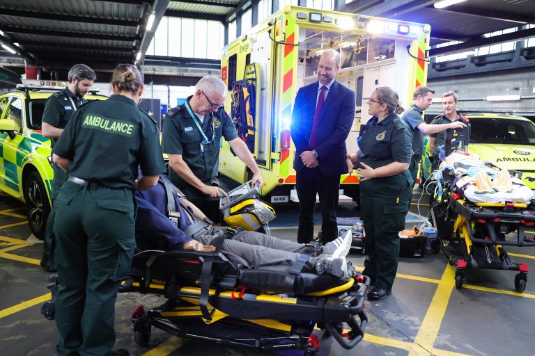 Featured image for London Ambulance Service welcomes His Royal Highness The Prince of Wales