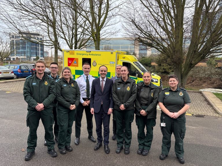 Featured image for Ministerial visit showcases award-winning apprenticeship scheme that kickstarted thousands of careers at the country’s busiest ambulance service