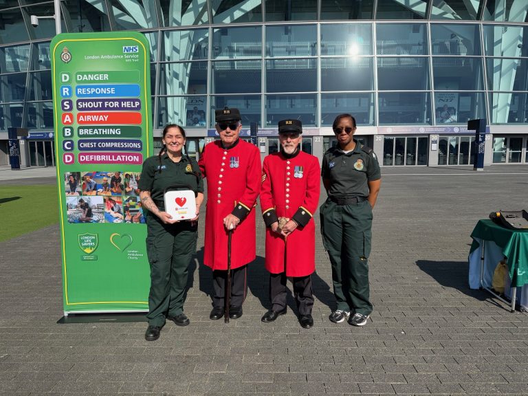 Featured image for Brave Chelsea Pensioner takes on birthday challenge from football stadium for charity
