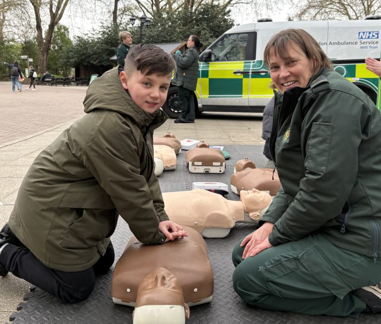 Featured image for School’s out! But at London Ambulance Service the life-saving lessons never stop
