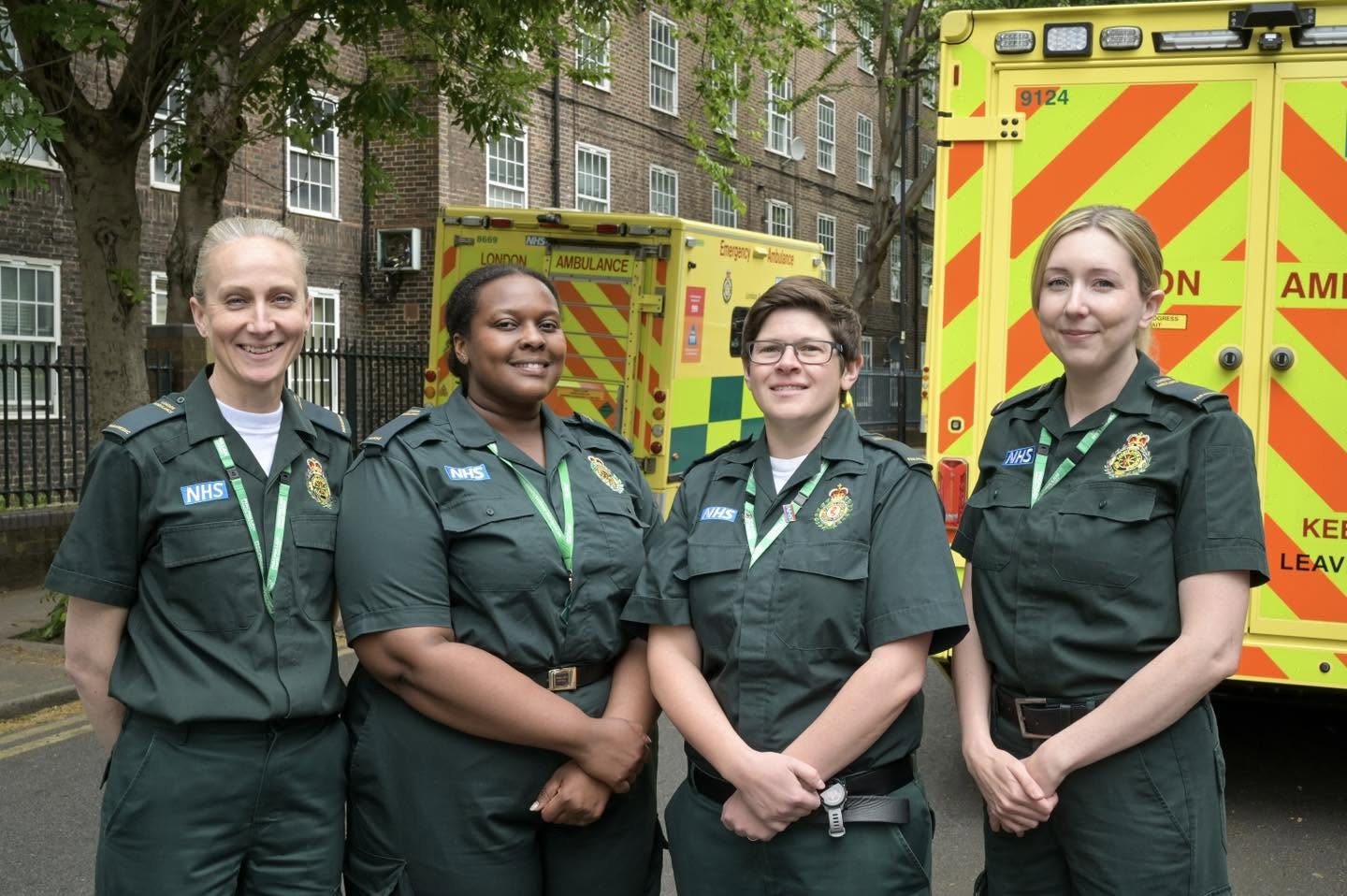 A group photo of the end of life care team.