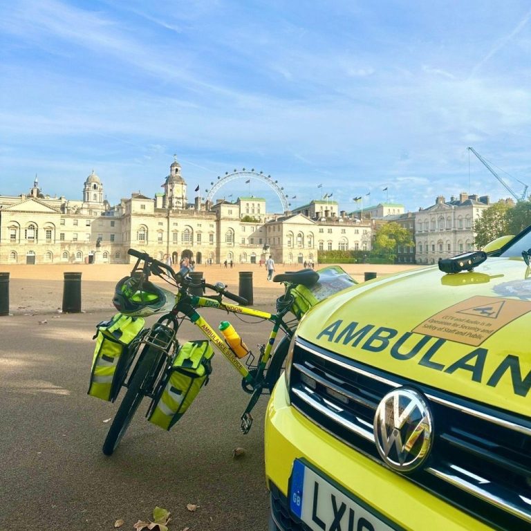 LAS Bicycle and Car showcasing in Central London