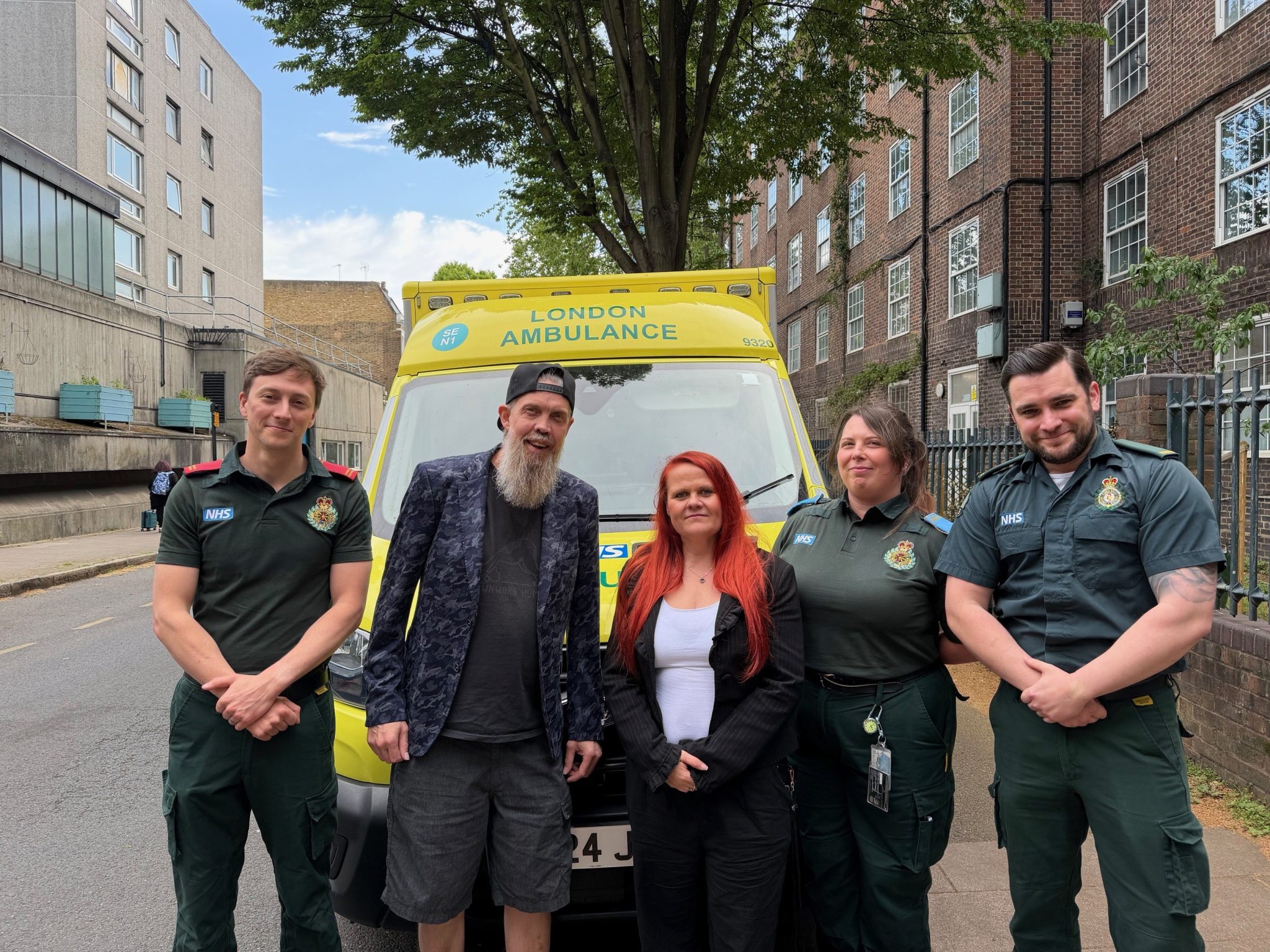 LAS crew meet cardiac arrest survivor
